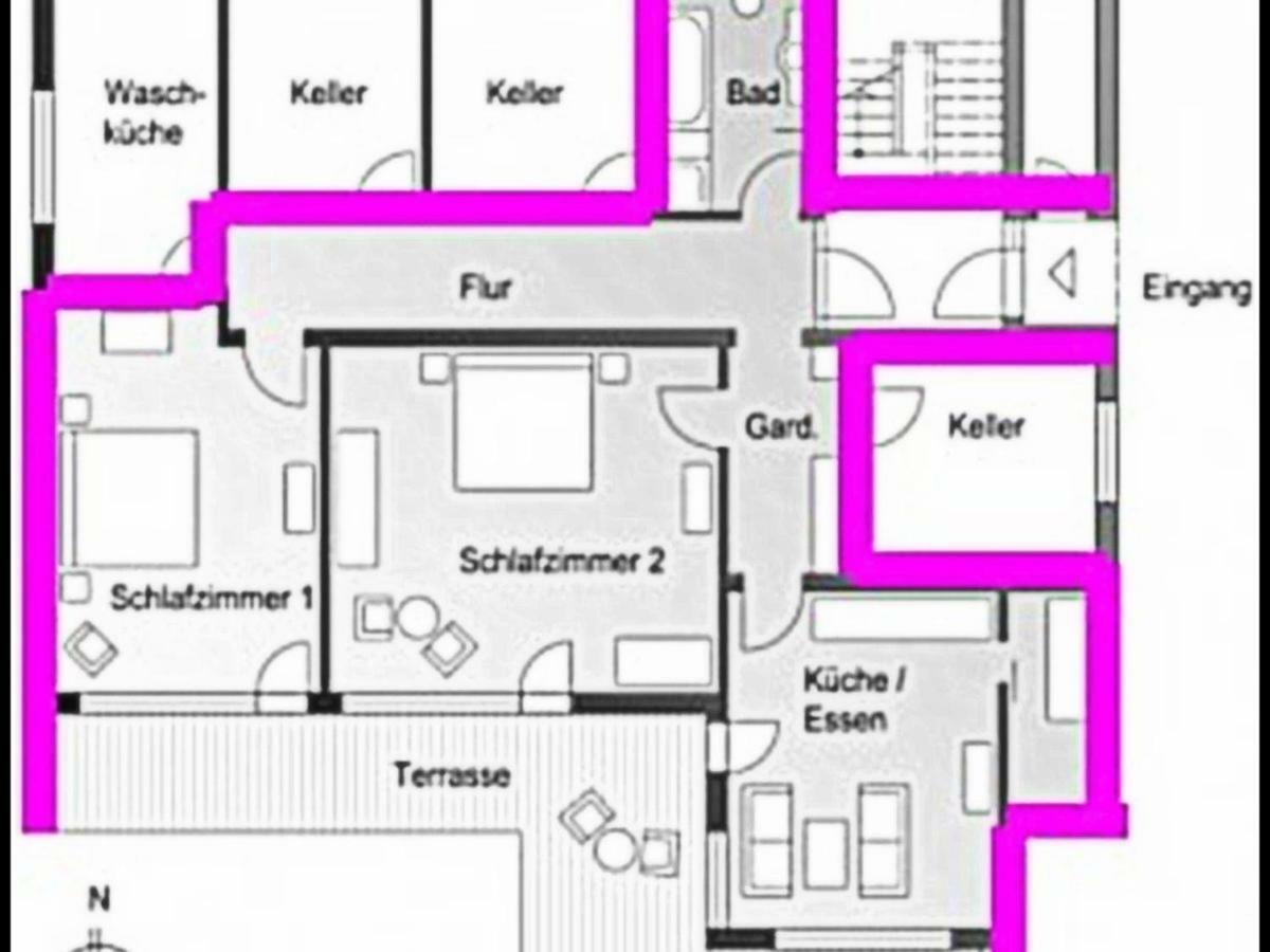 Ferienwohnung Karin Шоттен Экстерьер фото